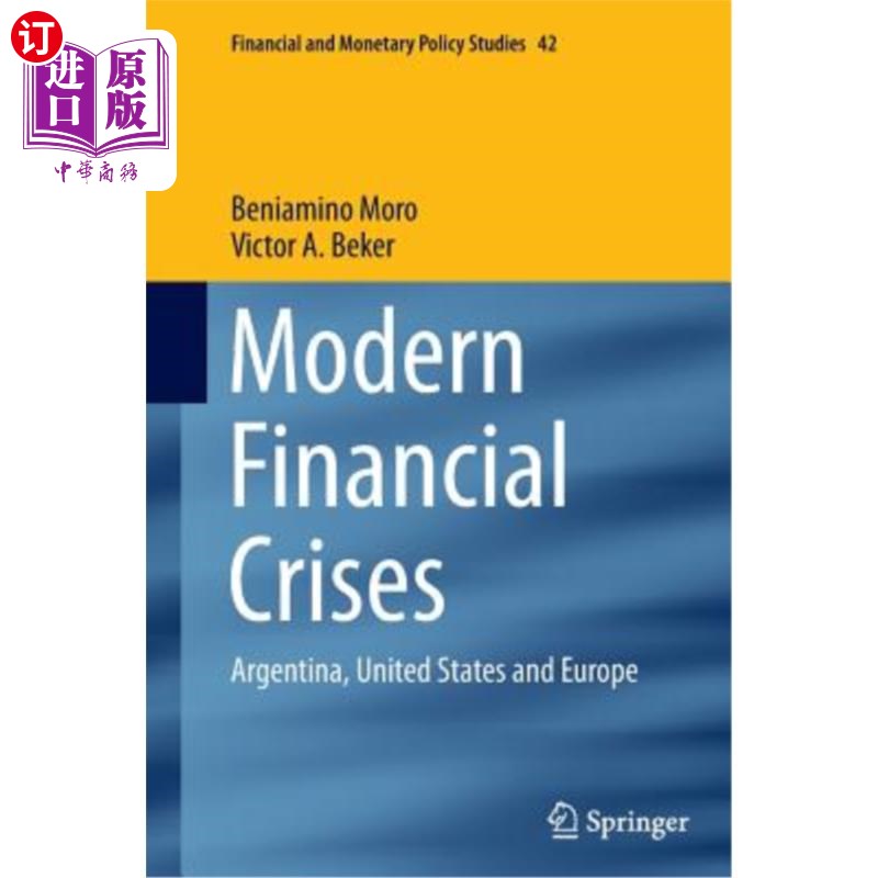 海外直订Modern Financial Crises: Argentina, United States and Europe 现代金融危机:阿根廷、美国和欧洲