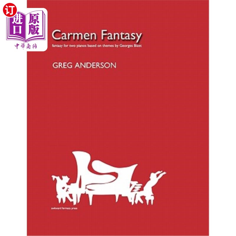 海外直订Carmen Fantasy for Two Pianos 卡门幻想两架钢琴