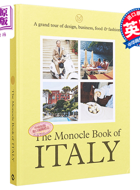 The Monocle Book of Italy 进口艺术 单片眼镜杂志 意大利全书 意大利文化 国家饮食 T&H【中商原版】