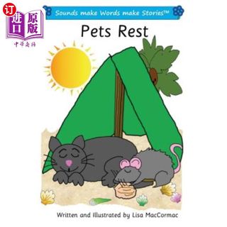海外直订Pets Rest: Sounds make Words make Stories, Entry Level, Series 1, Book 4 宠物休息：声音造词造故事入门级系列