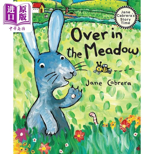 草地上英文原版绘本故事