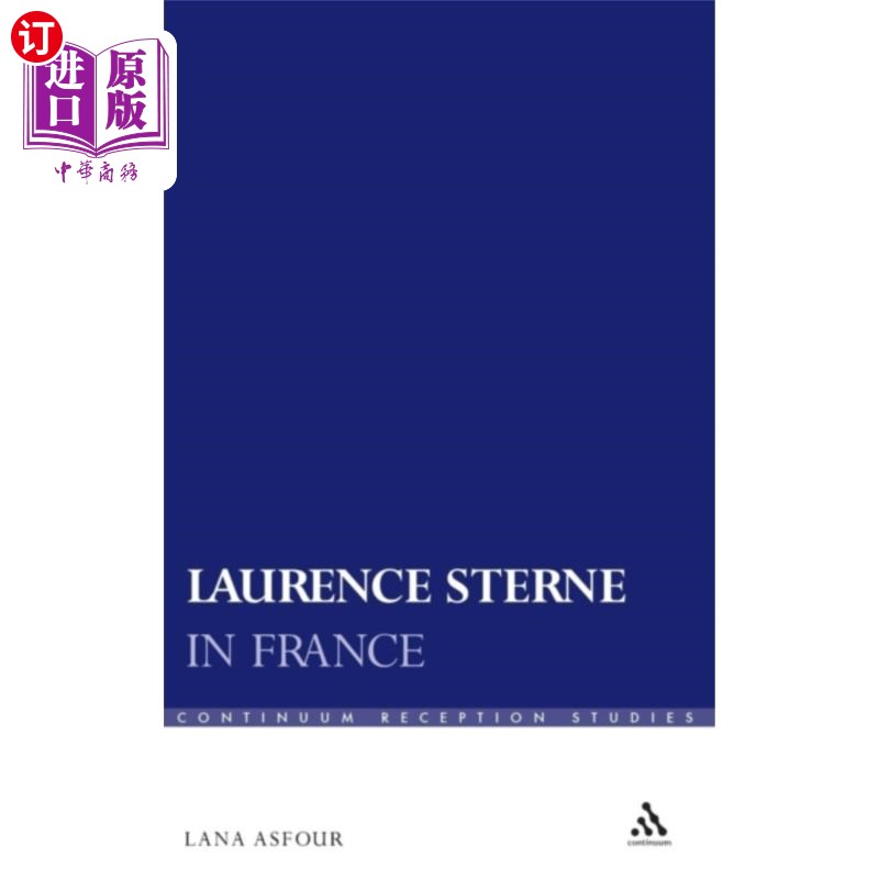 海外直订古英语 Laurence Sterne in France 法国的劳伦斯·斯特恩