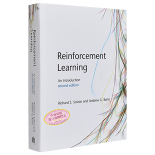 预售 理查德 萨顿 强化学习 AI人工智能 第2版 Reinforcement Learning 英文原版 Richard S Sutton 计算机 模型训练【中商原版】