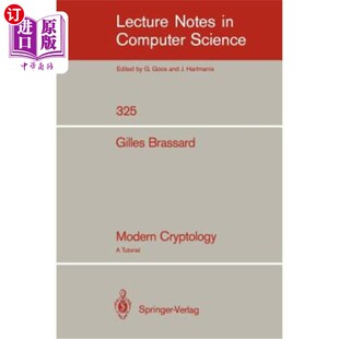 海外直订Modern Cryptology 现代密码学