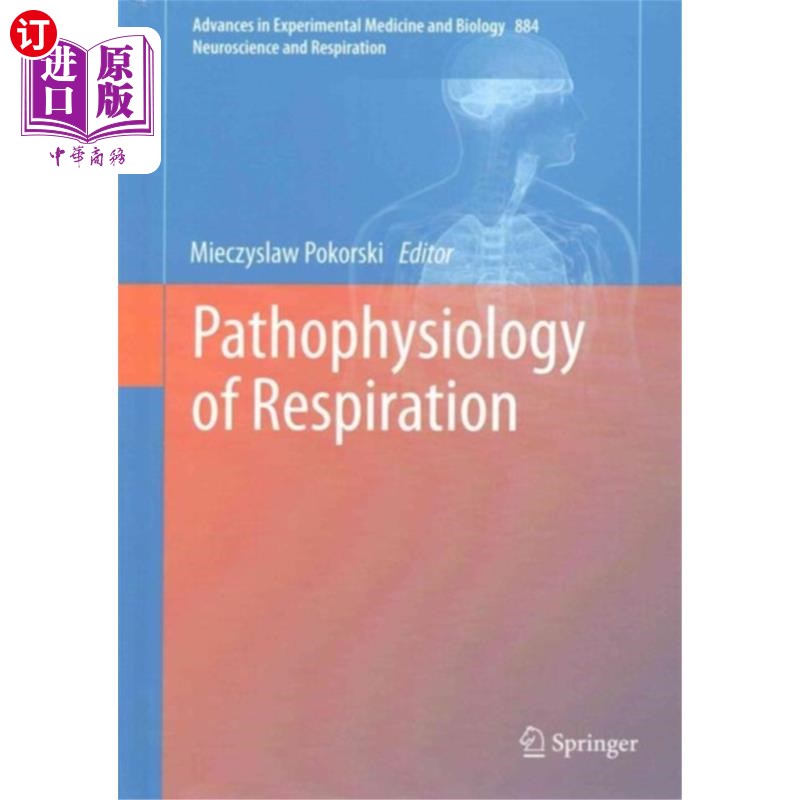 海外直订医药图书Pathophysiology of Respiration 呼吸的病理生理学
