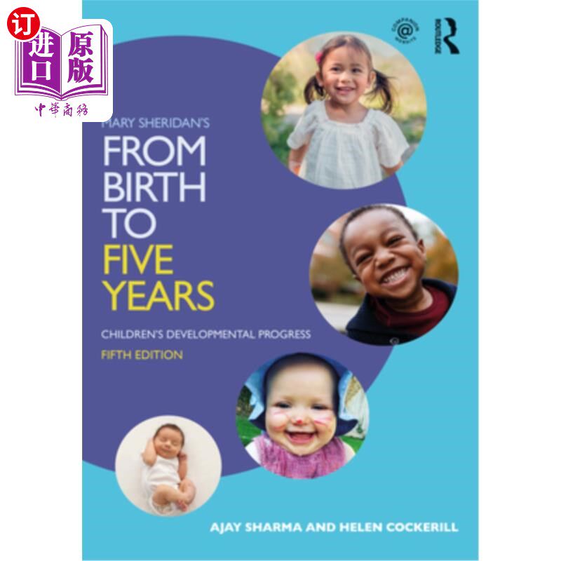 海外直订医药图书Mary Sheridan's from Birth to Five Years: Children's Developmental Progress 玛丽·谢里丹的《从出生到