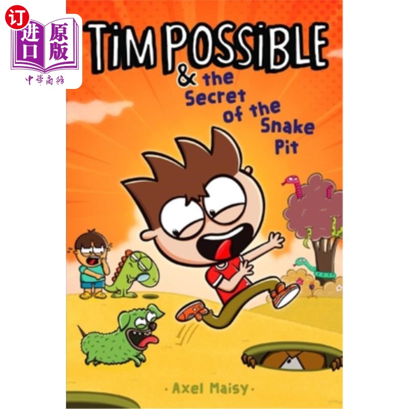 海外直订Tim Possible & the Secret of the Snake Pit 蒂姆可能和蛇坑的秘密