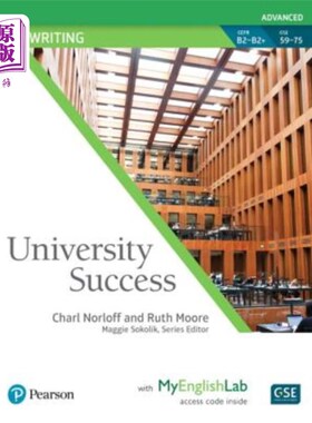 海外直订University Success Writing Advanced, Student Book with Myenglishlab 大学成功写作高级，Myenglishlab学生用书