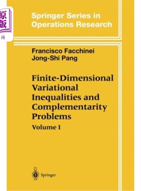 海外直订Finite-Dimensional Variational Inequalities and Complementarity Problems 有限维变分不等式与互补问题