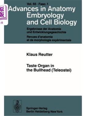 海外直订Taste Organ in the Bullhead (Teleostei) 牛头中的味觉器官（真骨肌）