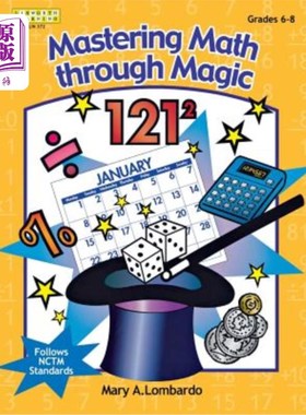 海外直订Mastering Math Through Magic 用魔法掌握数学