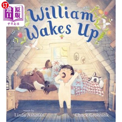 海外直订William Wakes Up 威廉醒来了