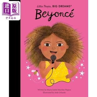 Little 中商原版 英文原版 碧昂斯 歌唱家 儿童故事绘本 Big People 精装 小人物大理想 Dreams 人物图画传记故事 Beyonce