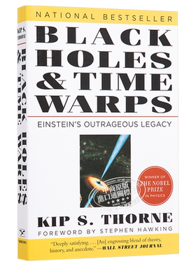Black Holes Time Warps 英文原版 黑洞和时间扭曲 爱因斯坦的惊人遗产 Kip Thorne 【中商原版】