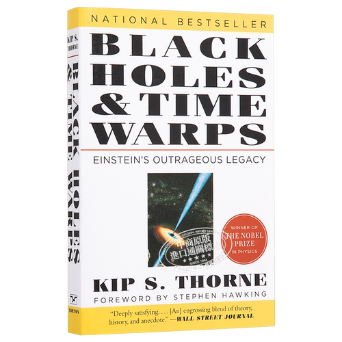 Black Holes Time Warps 英文原版 黑洞和时间扭曲 爱因斯坦的惊人遗产 Kip Thorne 【中商原版】