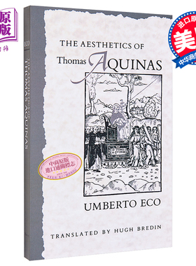 预售 翁贝托·埃科 托马斯·阿奎那的美学 英文原版 The Aesthetics of Thomas Aquinas Umberto Eco【中商原版】