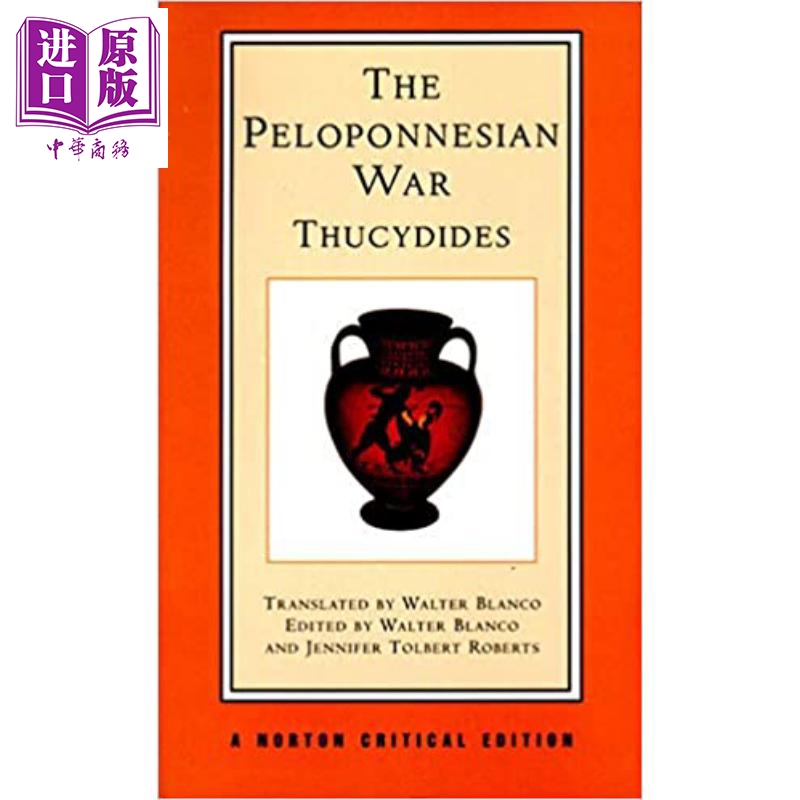 The Peloponnesian War 英文原版 伯罗奔尼撒战争史 Thucydides【中商原版】