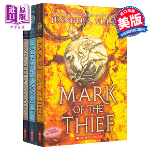 Jennifer 英文原版 Nielsen 现货 中商原版 小偷印记3本套