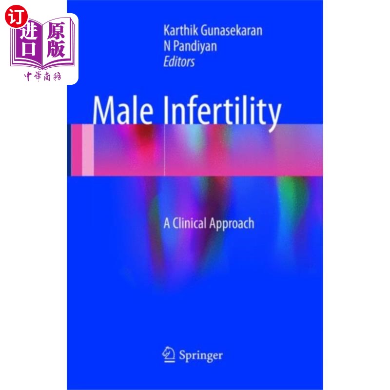 海外直订医药图书Male Infertility 男性不育
