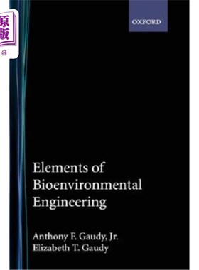 海外直订Elements of Bioenvironmental Engineering 生物环境工程要素
