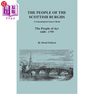 Scottish 一本家谱资料书 苏格兰市民 Book. the People Burghs 海外直订People Genealogical Ayr Source