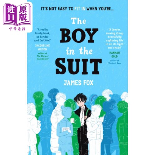 穿西装的男孩 入围25年水石童书奖YA类 卫报24年度最佳青少年文学 The Boy in the Suit 英文原版 James Fox【中商原版】