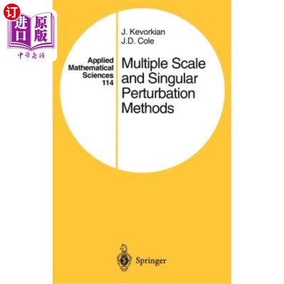 海外直订Multiple Scale and Singular Perturbation Methods 多尺度奇异摄动法