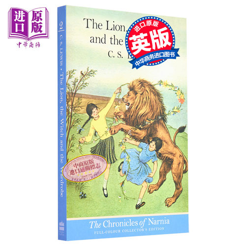 纳尼亚传奇 第2部 经典封面平装 狮子 女巫与魔衣橱 The Chronicles of Narnia 2 英文原版 C S Lewis【中商原版】