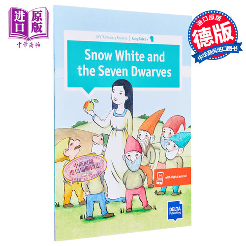 Snow White and the Seven Dwarves(Pre-A1,YLE Starter)Delta Primary Readers Fairy Tales剑桥YLE考试剑少一级【中商原版?