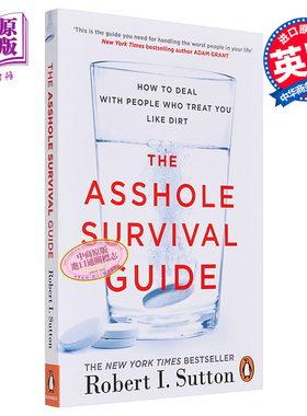 恶劣环境下的职场生存法则 英文原版 The Asshole Survival Guide Robert Sutton【中商原版】