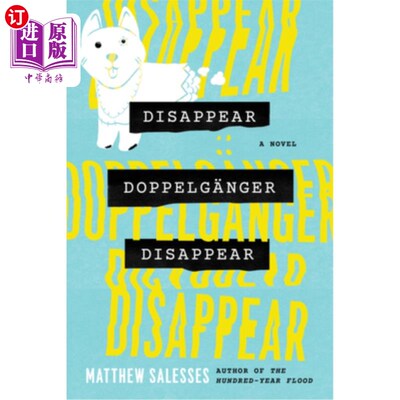 海外直订Disappear Doppelg?nger Disappear 消失多倍？消失