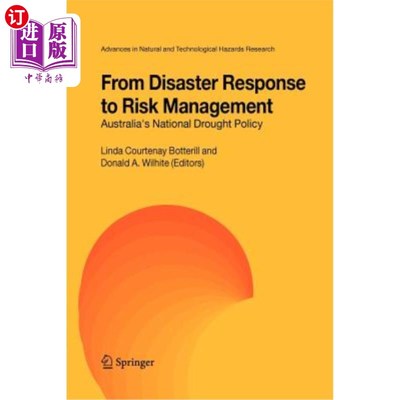 海外直订From Disaster Response to Risk Management: Australia's National Drought Policy 从灾害应对到风险管理：澳大利