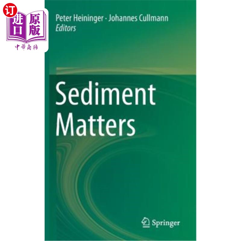 海外直订Sediment Matters 沉积物