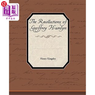 海外直订The Recollections of Geoffrey Hamlyn 杰弗里·哈姆林的回忆