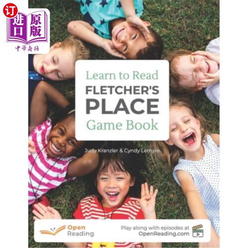 海外直订Fletcher's Place, Learn to Read Game Book: Play based learn-to-read program for  弗莱彻的地方，学习阅读游戏
