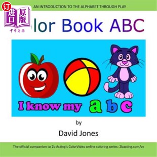 The Color coloring Acting Book ABC companion official online 海外直订Color ColorVideo