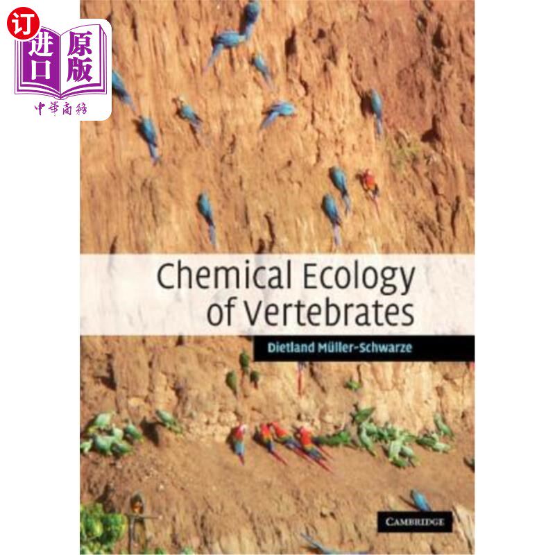 海外直订Chemical Ecology of Vertebrates 化学脊椎动物生态学