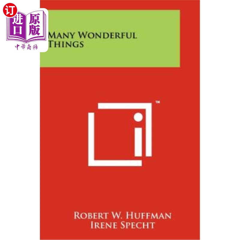 海外直订Many Wonderful Things 很多美好的事情