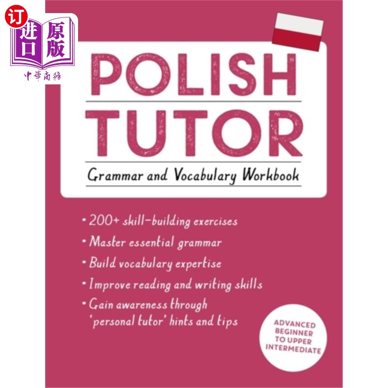 海外直订Polish Tutor: Grammar and Vocabulary Workbook(L...波兰语教师:语法和词汇练习册(自学波兰语)