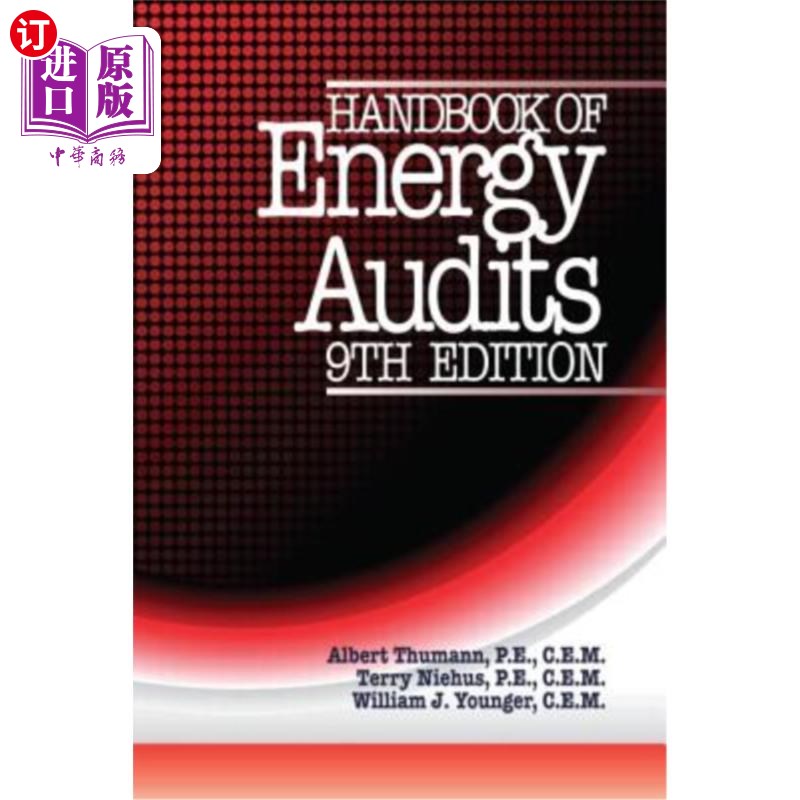 海外直订Handbook of Energy Audits 能源审核手册