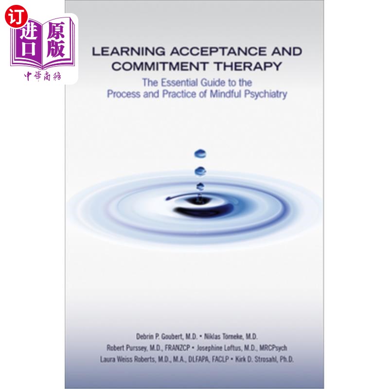 海外直订医药图书Learning Acceptance and Commitment Therapy: The Essential Guide to the Process a 学习接受和承诺治疗