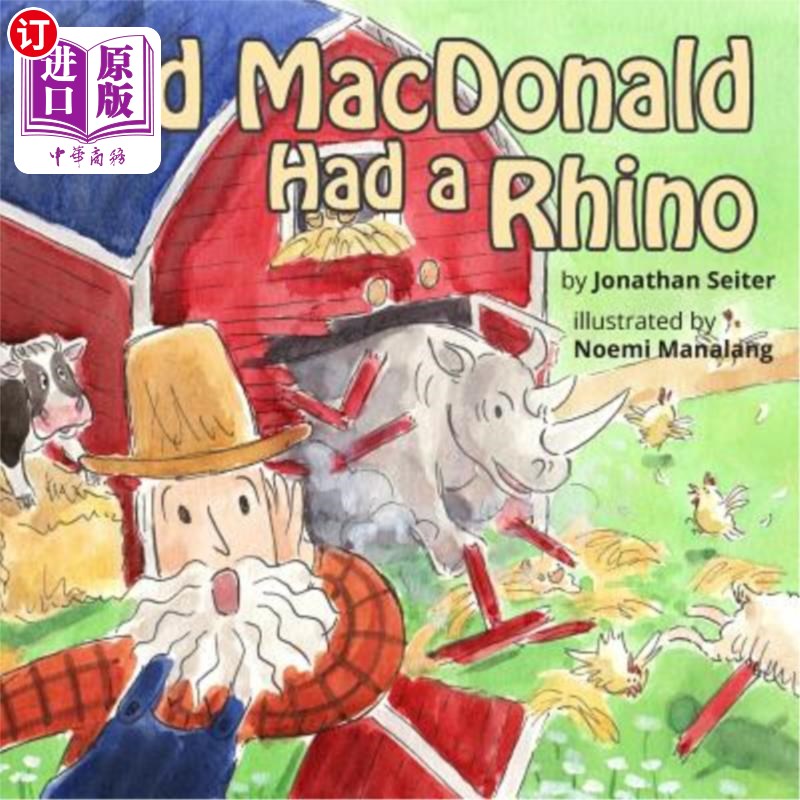 海外直订Old MacDonald Had a Rhino 老麦克唐纳有一头犀牛