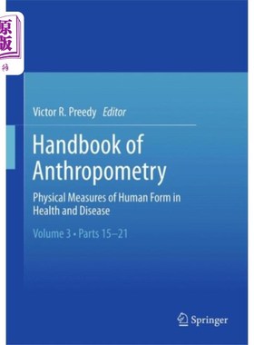 海外直订医药图书Handbook of Anthropometry 人体测量学手册