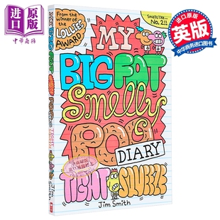 我臭便便日记2 My Big Fat Smelly Poo Diary Tight Squeeze Book 2 英文原版小初文学 儿童漫画故事图画图像小说【中商原版?