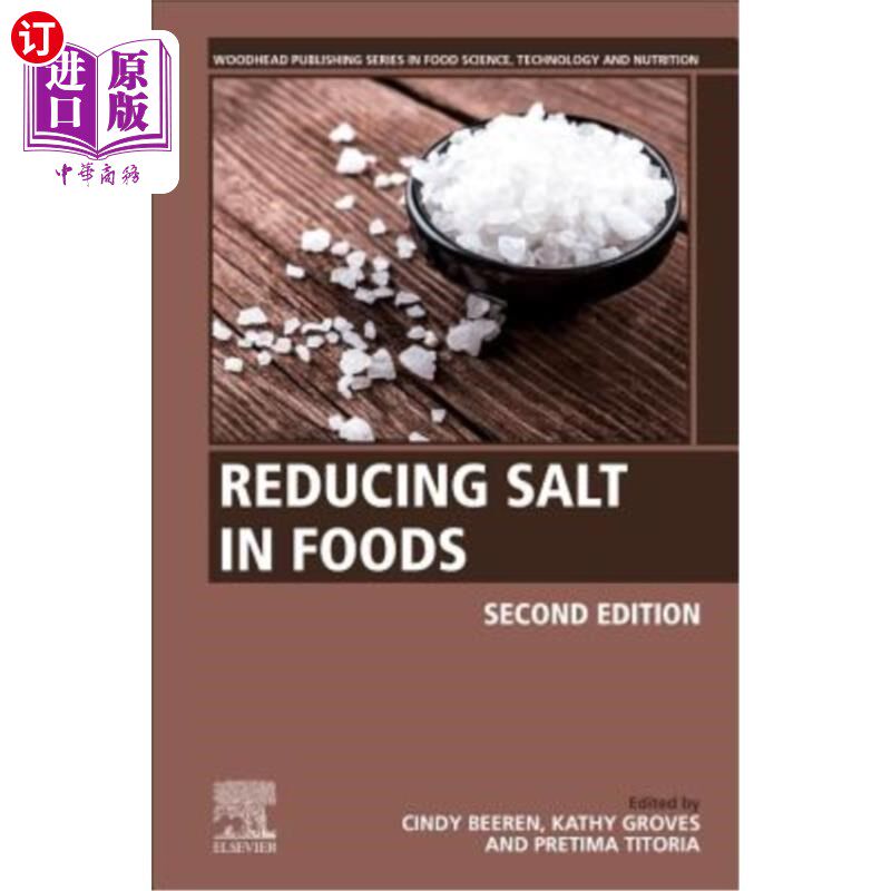 海外直订Reducing Salt in Foods 减少食物中的盐分