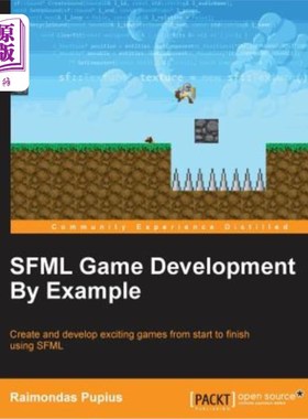海外直订SFML Game Development By Example SFML游戏开发实例