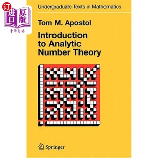 海外直订Introduction to Analytic Number Theory 解析数论导论