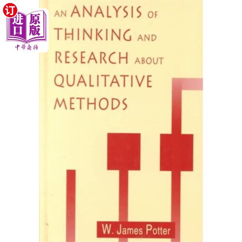 海外直订Analysis of Thinking and Research About Qualitat... 关于定性方法的思考与研究分析