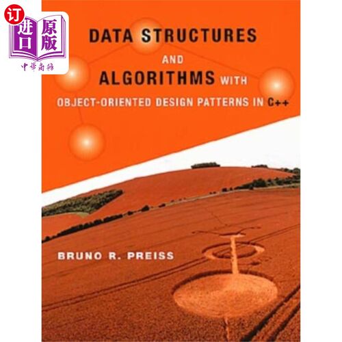 海外直订Data Structures & Algorithms - With Object Orien... c++中面向对象设计模式的数据结构和算法