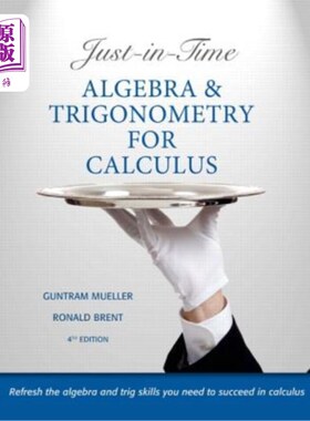 海外直订Just-In-Time Algebra and Trigonometry for Calculus